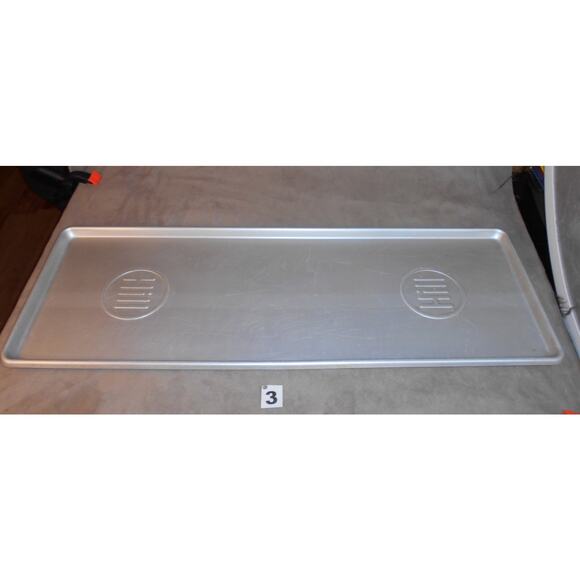 Antique HILL Aluminum Deli Case Display Tray # 3 30" X 10.5" Butcher Bakery - Picture 2 of 10